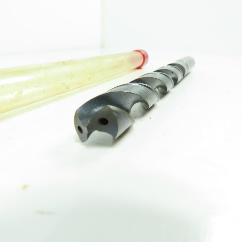 UB 43/64" Coolant Thru 2 Flute Twist Drill 8" OAL 9-7/16" OAL