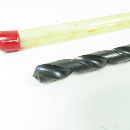 UB 43/64" Coolant Thru 2 Flute Twist Drill 8" OAL 9-7/16" OAL