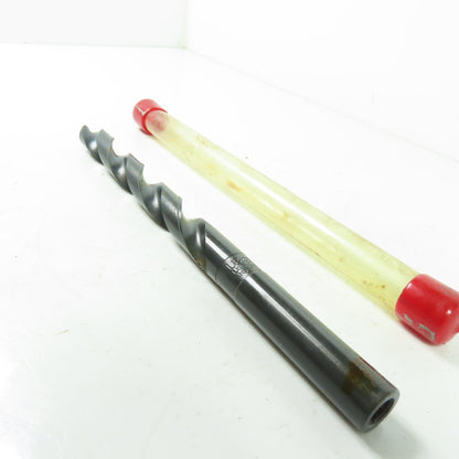 UB 43/64" Coolant Thru 2 Flute Twist Drill 8" OAL 9-7/16" OAL