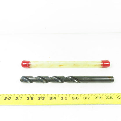 UB 43/64" Coolant Thru 2 Flute Twist Drill 8" OAL 9-7/16" OAL