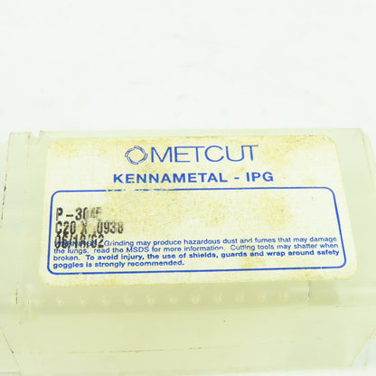 Metcut P-3045 Kennametal IPG C20 x .0938 1-5/16" Piloted Countersink