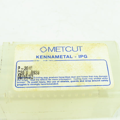 Metcut P-3045 Kennametal IPG C20 x .0938 1-5/16" Piloted Countersink