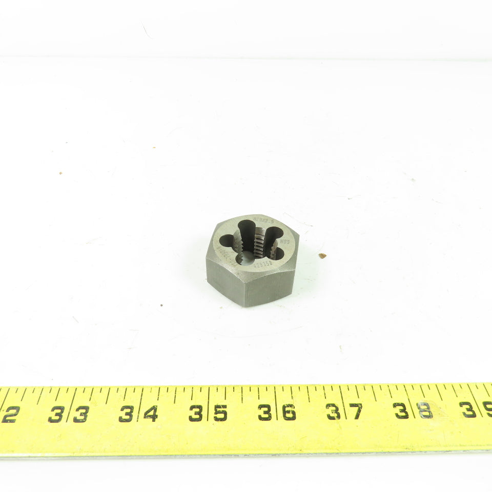 Widell M20 x 2.5 HSS Hexagon Rethreading Die 429358