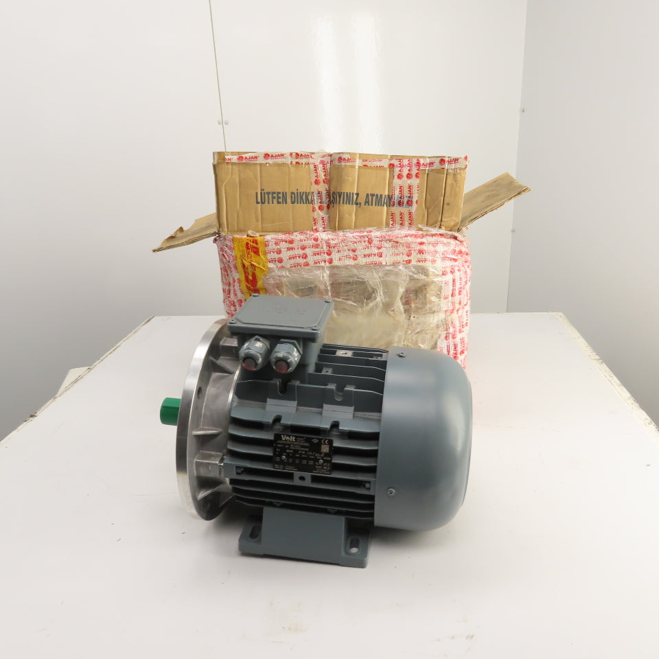 Volt elektrik VM 132S-2 6.6kW IMB3 AC Electric Motor 480V 3PH 3540RPM 35mm NEW