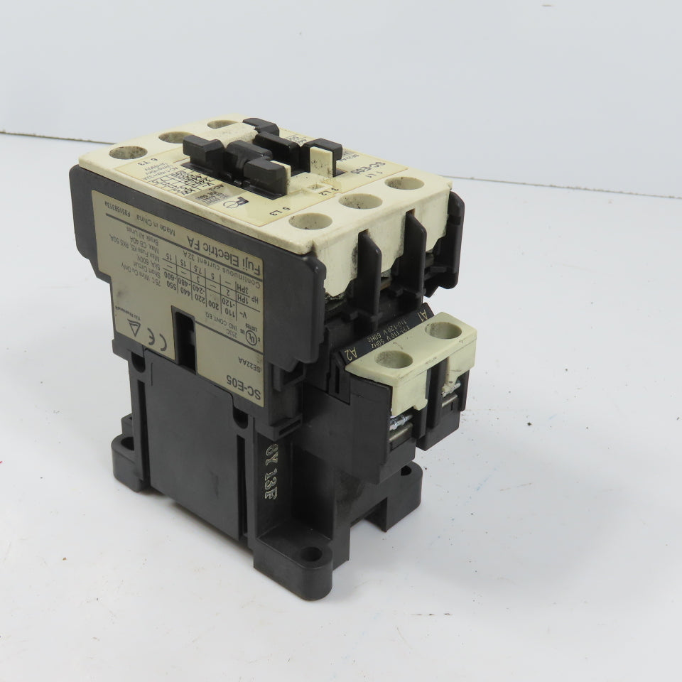 Fuji SE22AA SC-E05 Power Contactor 120V Coil