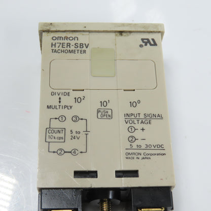 Omron H7ER-SBV Digital Tachometer 5-30VDC