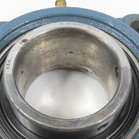 Dodge SC 215 4-Bolt Flange Pillow Block Ball Bearing 2-15/16" Bore (FYH F215)