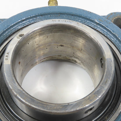 Dodge SC 215 4-Bolt Flange Pillow Block Ball Bearing 2-15/16" Bore (FYH F215)