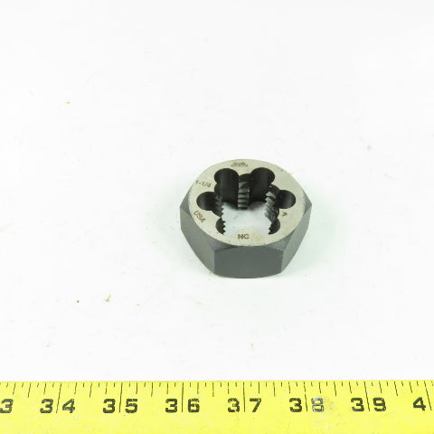 1-1/4" -7 NC Hexagon Rethreading Die USA