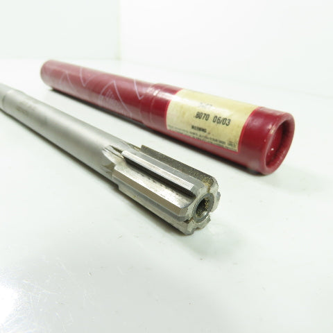 Lexington 3467 0.8070" Diam Straight Carbide Tipped Chucking Reamer 6-Flute