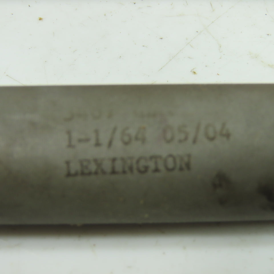 Lexington 3467 1-1/64" Diam Straight Carbide Tipped Chucking Reamer 8-Flute