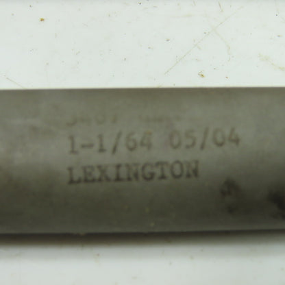 Lexington 3467 1-1/64" Diam Straight Carbide Tipped Chucking Reamer 8-Flute