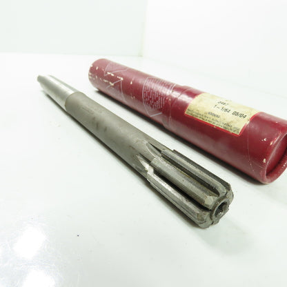 Lexington 3467 1-1/64" Diam Straight Carbide Tipped Chucking Reamer 8-Flute