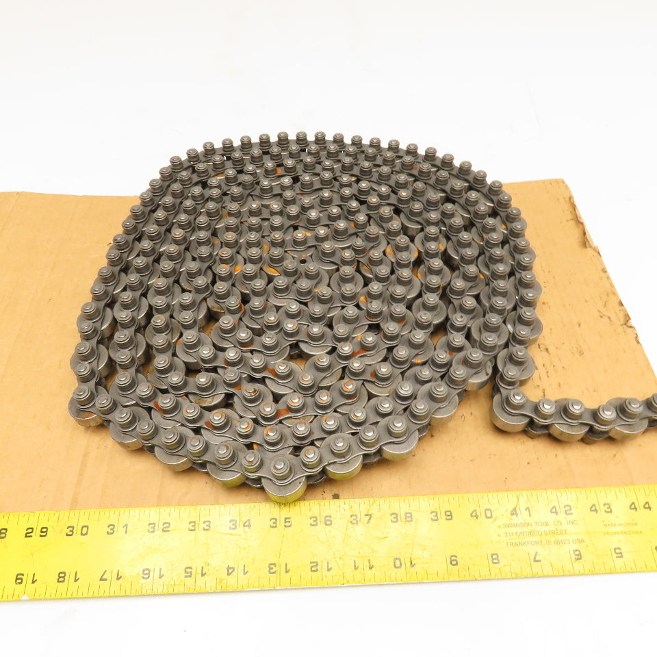 12B-1/S3 Metric Single Strand Roller Accumulation Chain 12mm Pitch 16'