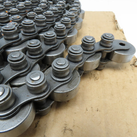 12B-1/S3 Metric Single Strand Roller Accumulation Chain 12mm Pitch 16'