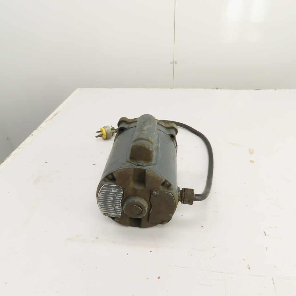 General Electric 5KC33GG 116E 1/12HP AC Electric Motor 1725RPM 115/230V 1PH 56CZ