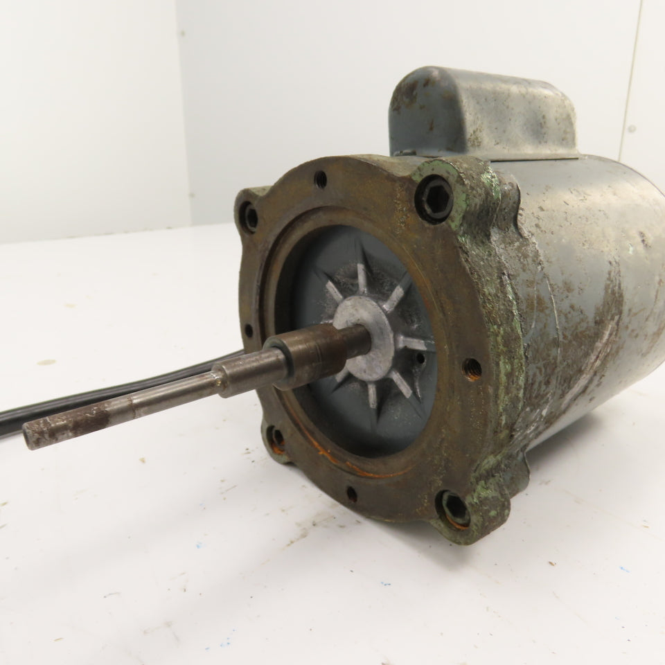General Electric 5KC33GG 116E 1/12HP AC Electric Motor 1725RPM 115/230V 1PH 56CZ