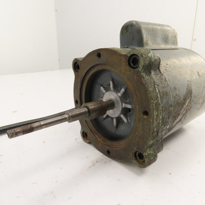 General Electric 5KC33GG 116E 1/12HP AC Electric Motor 1725RPM 115/230V 1PH 56CZ