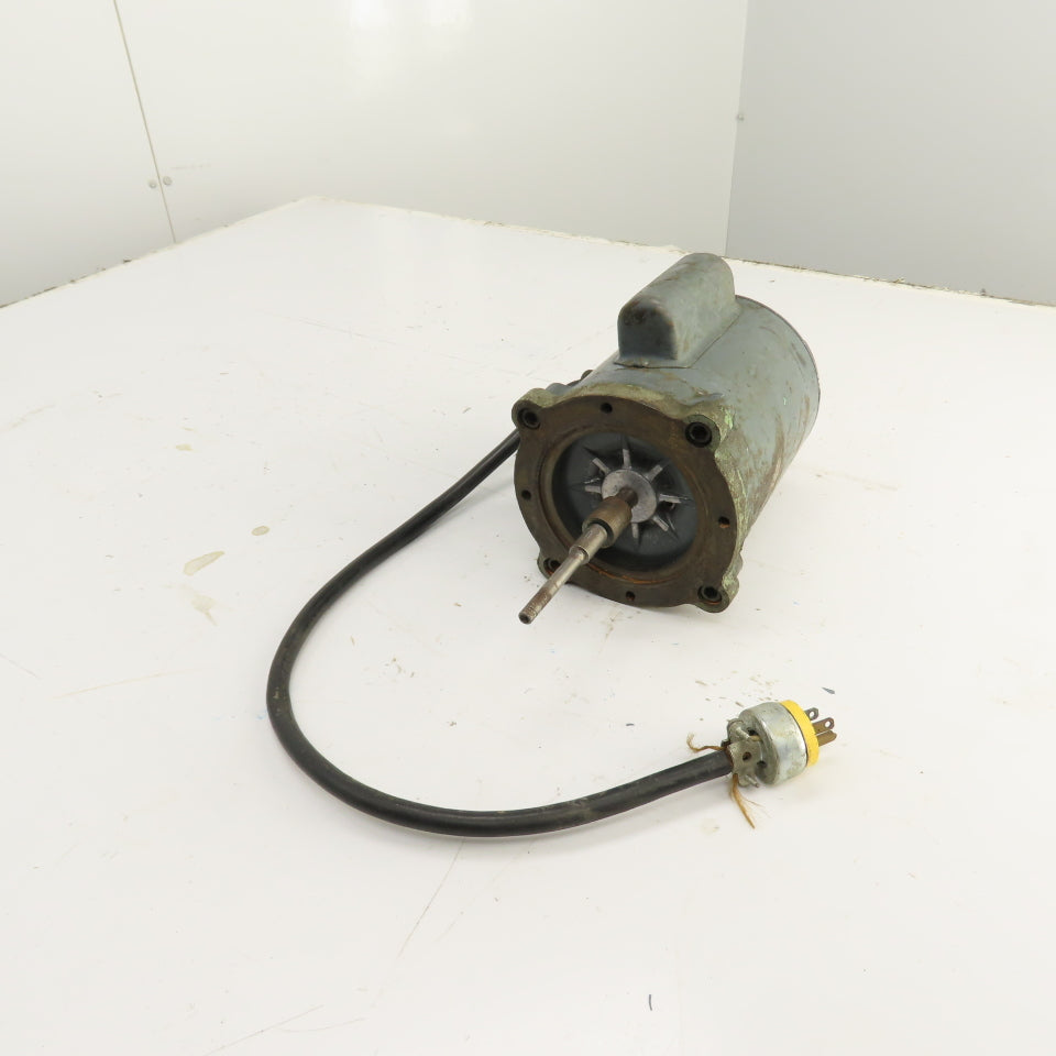 General Electric 5KC33GG 116E 1/12HP AC Electric Motor 1725RPM 115/230V 1PH 56CZ