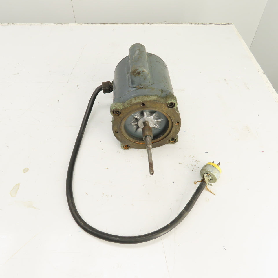 General Electric 5KC33GG 116E 1/12HP AC Electric Motor 1725RPM 115/230V 1PH 56CZ