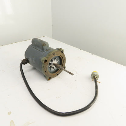 General Electric 5KC33GG 116E 1/12HP AC Electric Motor 1725RPM 115/230V 1PH 56CZ
