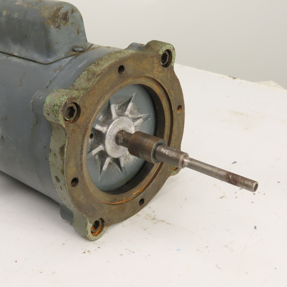 General Electric 5KC33GG 116E 1/12HP AC Electric Motor 1725RPM 115/230V 1PH 56CZ