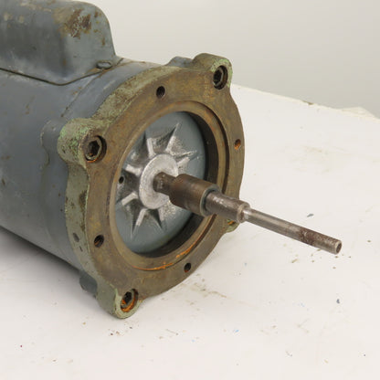 General Electric 5KC33GG 116E 1/12HP AC Electric Motor 1725RPM 115/230V 1PH 56CZ