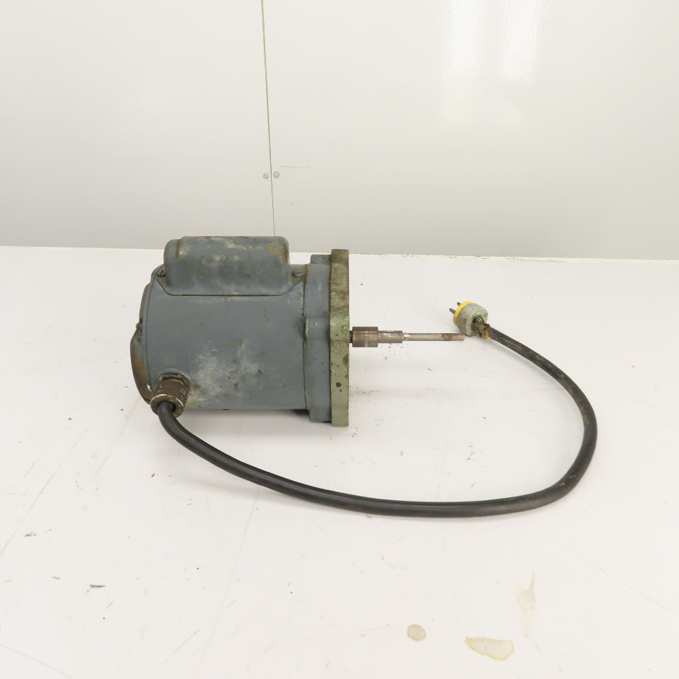General Electric 5KC33GG 116E 1/12HP AC Electric Motor 1725RPM 115/230V 1PH 56CZ
