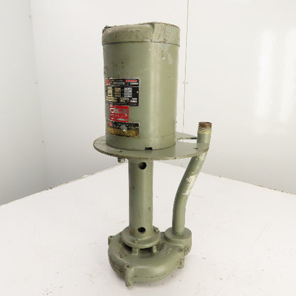 Graymills A-20122-F 1/2HP Vertical Superflo Coolant Pump 1725RPM 230/460V 13" D