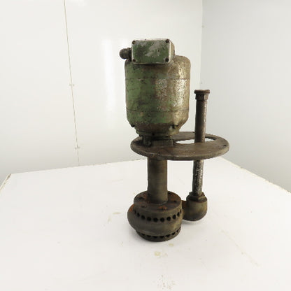 Gusher 11028D 1/2HP Vertical Coolant Pump 1725RPM 220/440V 3PH 11" Depth