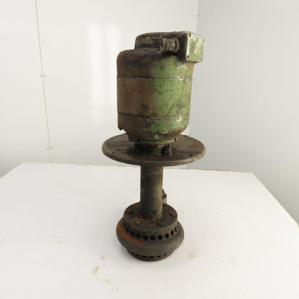 Gusher 11028D 1/2HP Vertical Coolant Pump 1725RPM 220/440V 3PH 11" Depth