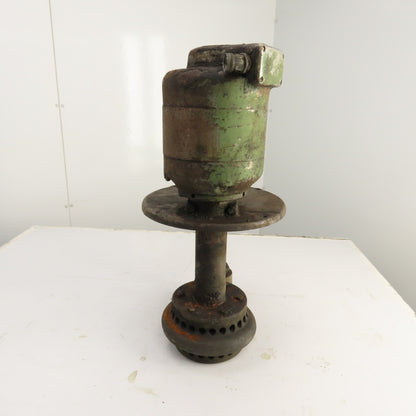 Gusher 11028D 1/2HP Vertical Coolant Pump 1725RPM 220/440V 3PH 11" Depth