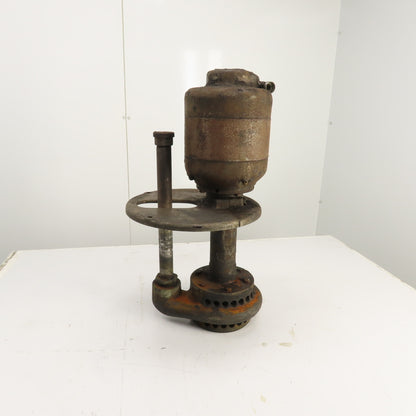 Gusher 11028D 1/2HP Vertical Coolant Pump 1725RPM 220/440V 3PH 11" Depth