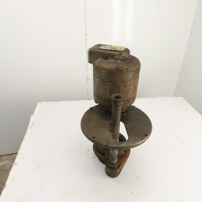 Gusher 11028D 1/2HP Vertical Coolant Pump 1725RPM 220/440V 3PH 11" Depth