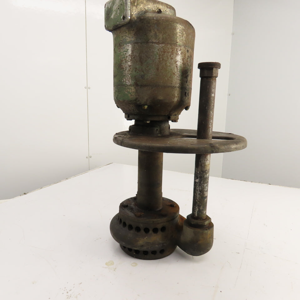 Gusher 11028D 1/2HP Vertical Coolant Pump 1725RPM 220/440V 3PH 11" Depth