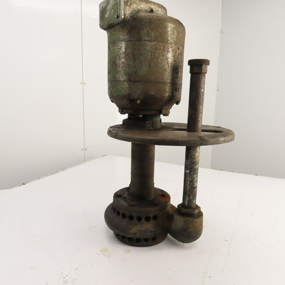 Gusher 11028D 1/2HP Vertical Coolant Pump 1725RPM 220/440V 3PH 11" Depth