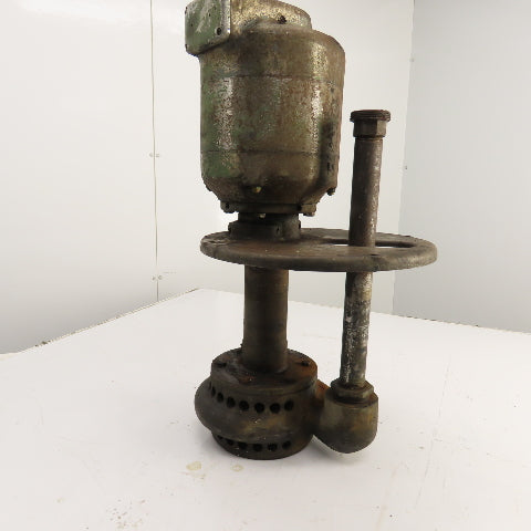 Gusher 11028D 1/2HP Vertical Coolant Pump 1725RPM 220/440V 3PH 11" Depth