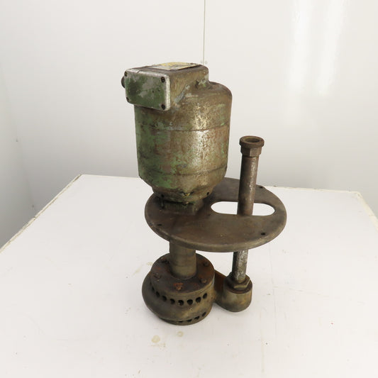 Gusher 11028D 1/2HP Vertical Coolant Pump 1725RPM 220/440V 3PH 11" Depth