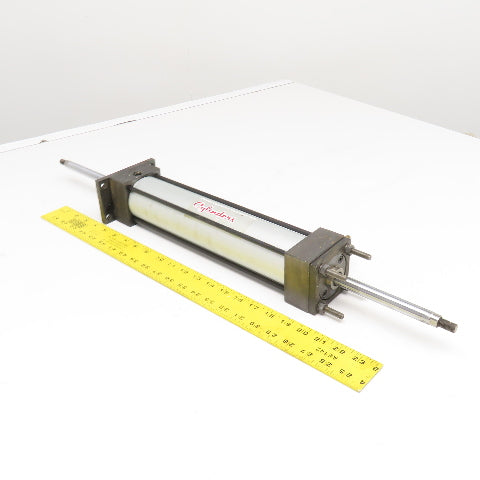 Hydro-Line LA5FND 2-1/2" Bore 11" Double Stroke Double Acting Air Cylinder