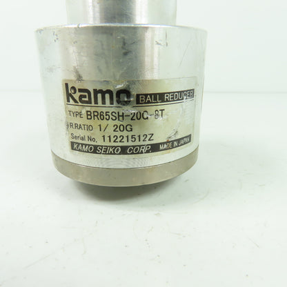 Kamo Seiko BR65SH-20G-8T 1/20G Ratio Ball Reducer 12mm Shaft