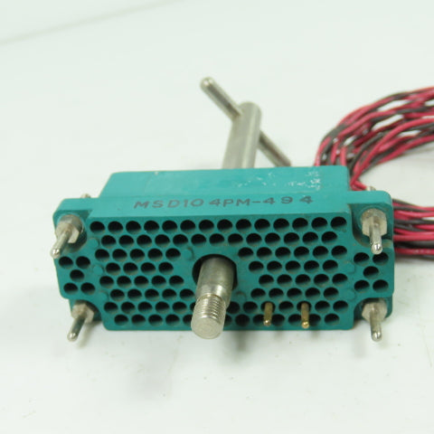 Burndy MSD104PM-494 Receptacle Cable Connector