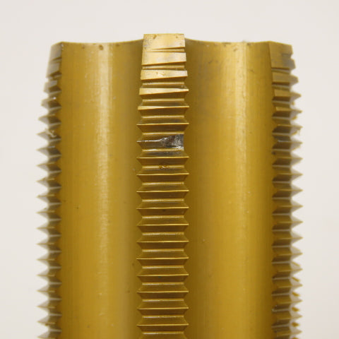 Regal 1-1/2"-12 NF HSS H4 6 Flute Straight 6 Flute TiN Coated Used
