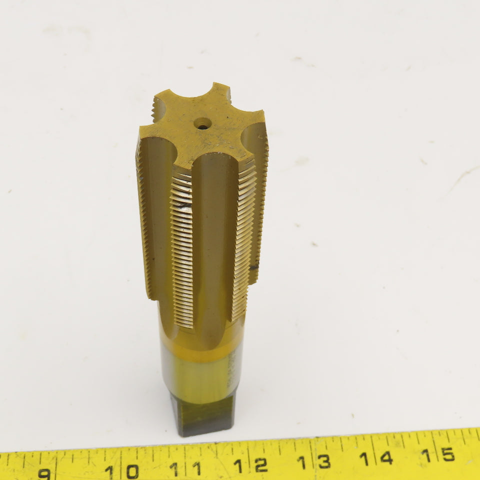 Regal 1-1/2"-12 NF HSS H4 6 Flute Straight 6 Flute TiN Coated Used