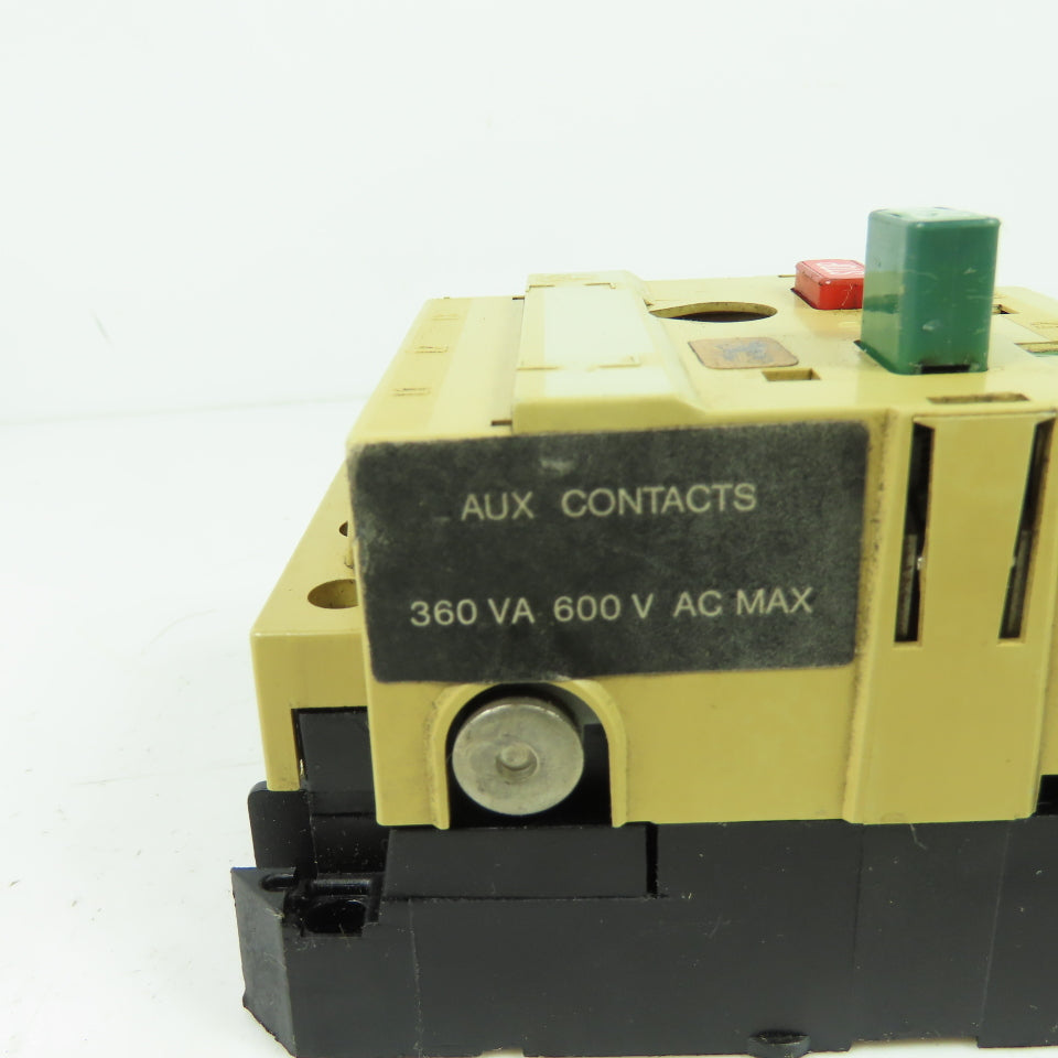 Klockner Moeller PKZM0-14,0-NA Circuit Breaker 600VAC 10HP 3Ph