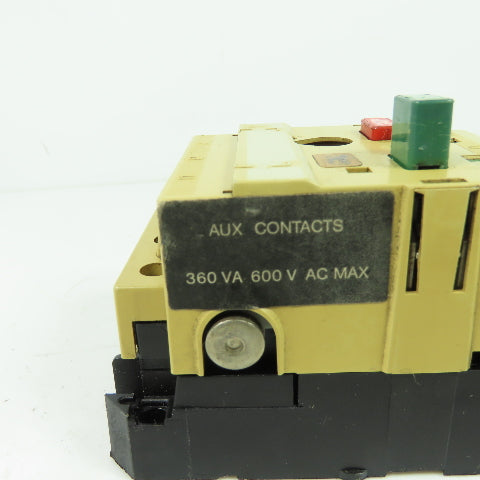 Klockner Moeller PKZM0-14,0-NA Circuit Breaker 600VAC 10HP 3Ph