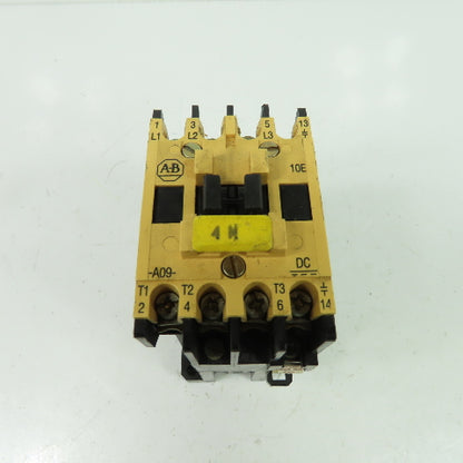 Allen Bradley 100-A09NZ*3 Ser B Contactor 24VDC Coil 7.5HP
