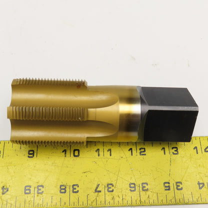 Regal 2"-12 HSS TiN Coated Plug Tap 6 Flute Straight