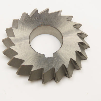 Moon Cutter Co. DA27500-90 2-3/4" x 1/2" Double Angle Cutter 90° 1" Shank