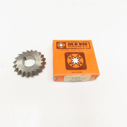 Moon Cutter Co. DA27500-90 2-3/4" x 1/2" Double Angle Cutter 90° 1" Shank