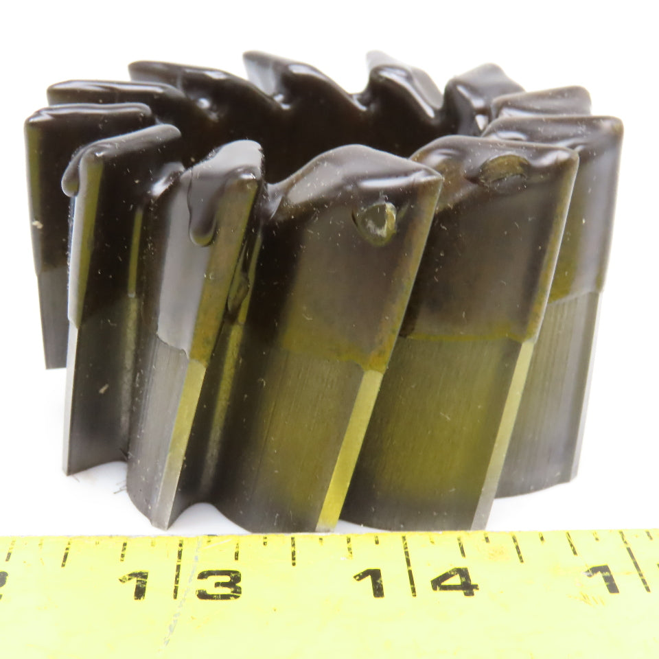 Moon 3" x 1-3/4" HSS Finisher Shell Mill 12 Flute 1-1/4" Arbor Bore Resharpened